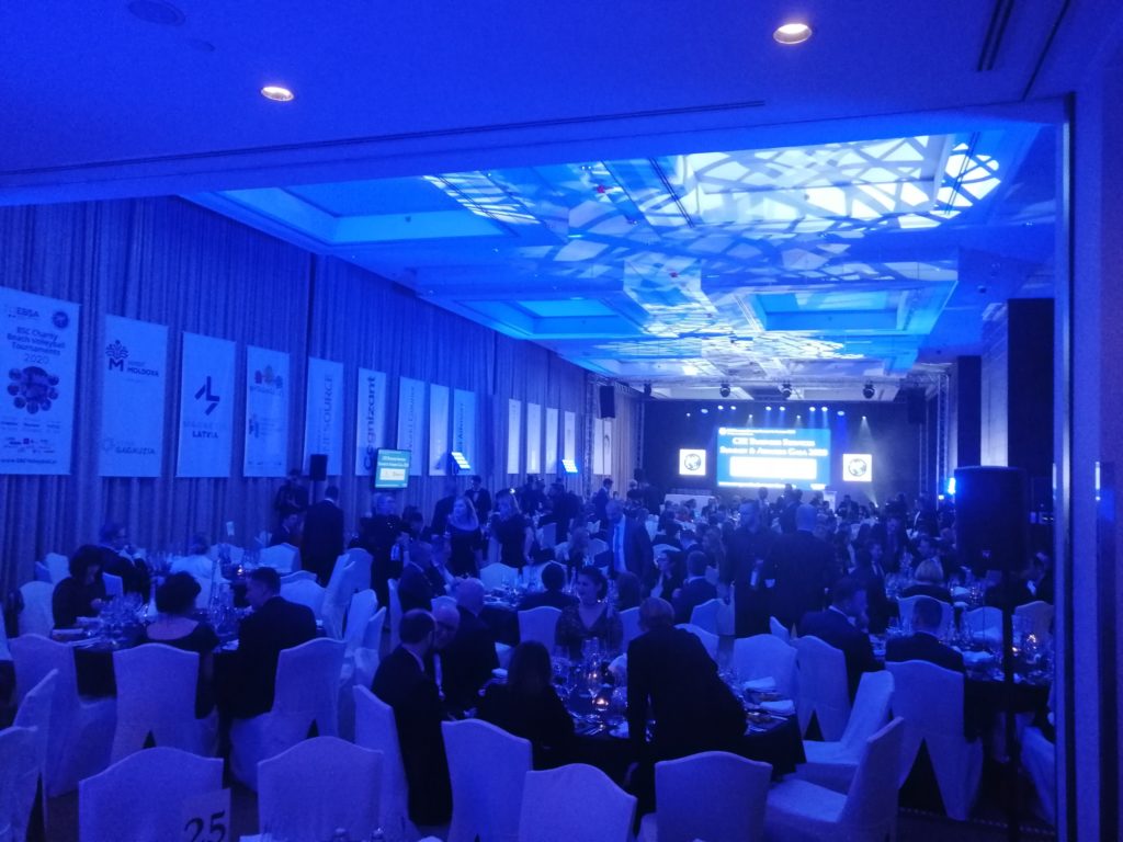 Zdjęcie z konferencji CEE Business Service Summit & Awards 2020